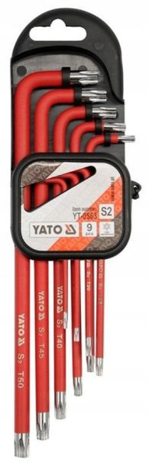 Zestaw Kluczy Torx 9 Sztuk Yt-0563 Yato