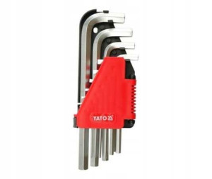 Yato Zestaw Kluczy Hex 10 Elementów 2-12mm Yt-0508