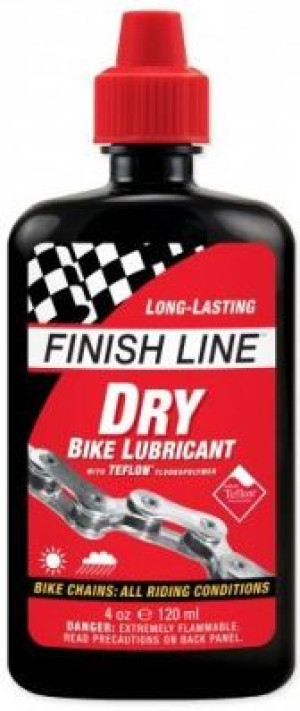 Olej do łańcuchów rowerowych Finish Line Teflon Plus 120 ml