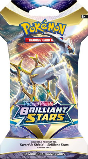 Pokemon Brilliant Stars sleeved booster karty gra