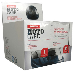 Autoland Moto Care Chusteczki Do Kasków 2szt