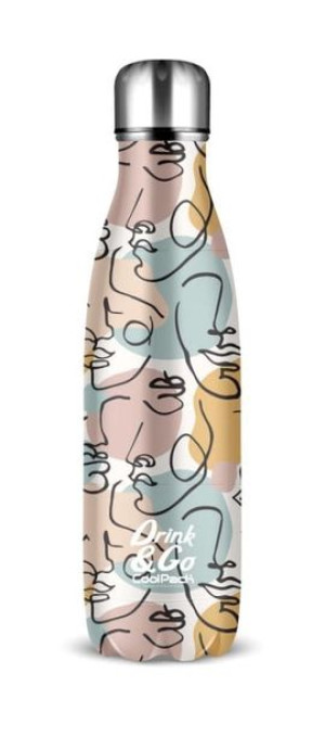 Bidon metalowy Termo bottle Art deco - Fashion 04576 CoolPack
