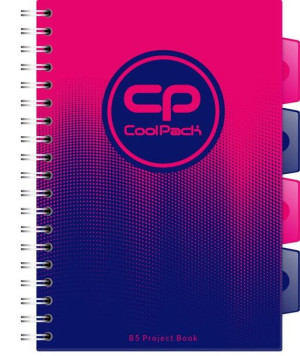 Kołozeszyt B5 100k Gradient frape 04774 CoolPack