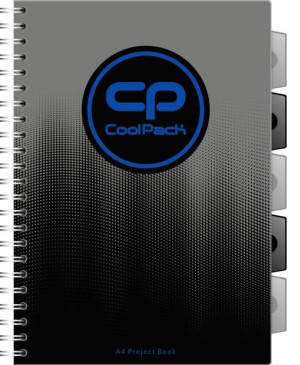 Kołozeszyt A4 100k Gradient grey szary 03081 CoolPack