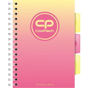 Kołozeszyt A5 100k Gradient peach 03029 CoolPack