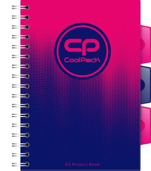 Kołozeszyt A5 100k Gradient frape 02985 CoolPack