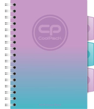 Kołozeszyt A5 100k Gradient blueberry 02961 CoolPack