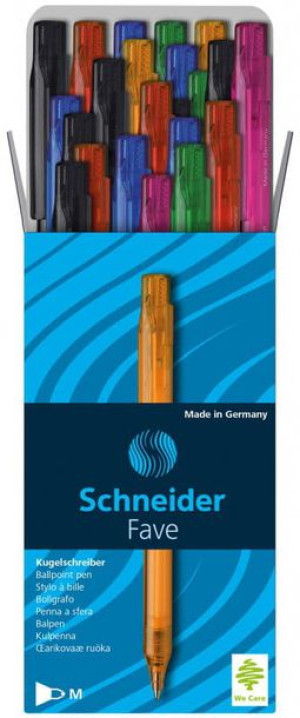 Długopis automatyczny SCHNEIDER FAVE 770 niebieski, p50  mix kolorów cena z