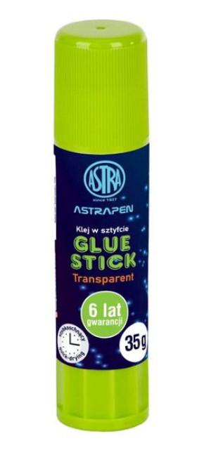 Klej w sztyfcie Pen transparent 35g p12 401120007 ASTRA cena za 1 sztukę