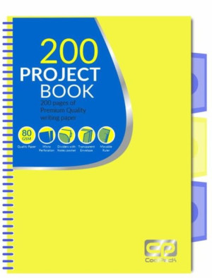 Kołozeszyt A5 100k PP Neon żółty CoolPack 51989
