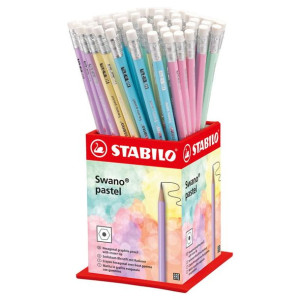 Ołówek drewniany STABILO Swano Pastel HB /display 72 szt./