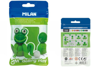 Modelina Air-Dry 100g jasna zielona 9154160 MILAN
