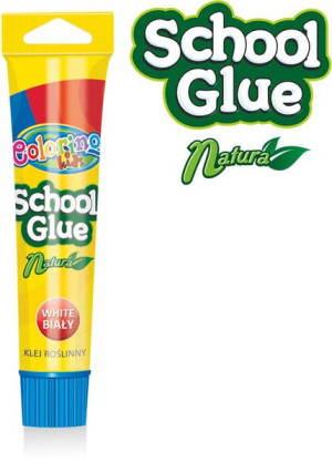 Klej szkolny biały (roślinny) w tubie 50g p16 Colorino Kids new 57356   cen