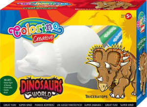 Zestaw kreatywny do malowania Triceratops Colorino Kids