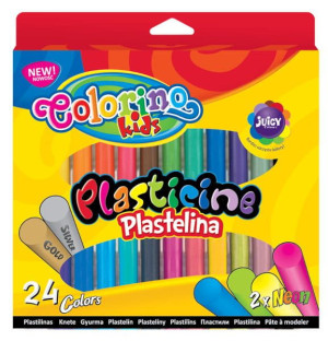 Plastelina 24 kolory - Colorino Kids