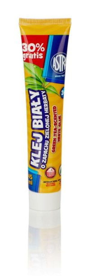 Klej biały zapachowy 45ml zielona herbata ASTRA