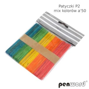 Patyczki drewniane P2 op50 p10