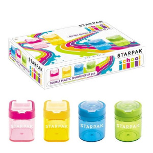Temperówka plastikowa podwójna p24 STARPAK,cena za 1szt