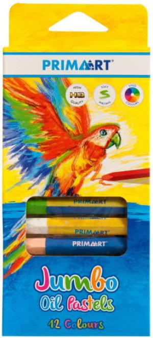 Pastele olejne JUMBO 12kol Prima Art