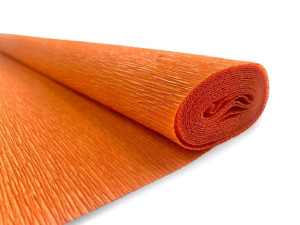 Krepina premium 106c pomarańczowa 200x50cm INTERDRUK cena za 1szt
