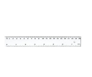 Linijka 20cm p50 TETIS, cena za 1szt.