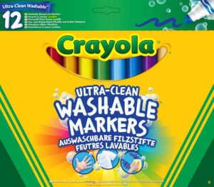 Flamastry super spieralne 12 kolorów 8329 Crayola