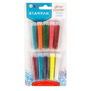 Brokat sypki 10kol 4g pastel p12 blister cena za 1opakowanie