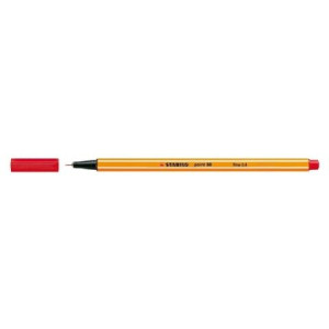 Cienkopis STABILO point88 czerwony p10