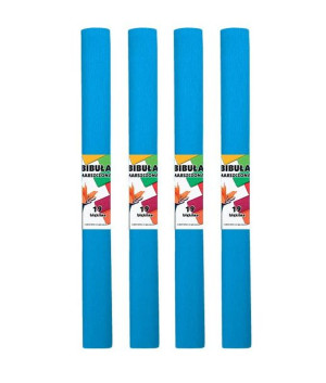 Bibuła marszczona błękitna 50x200 p10
