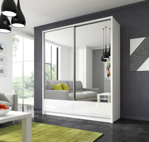 Szafa przesuwna ARIA II 180 cm z lustrem
