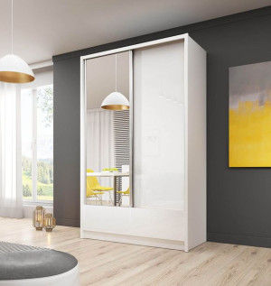 Szafa przesuwna ARIA I 150 cm z lustrem