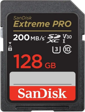 Karta SanDisk SDXC 128GB Extreme Pro 200/90 MB/s