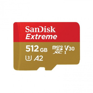 Karta SanDisk microSDXC Extreme 512GB 190/130 MB/s