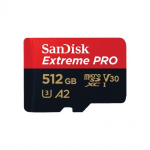 Karta SanDisk microSDXC Extreme Pro 512GB 200/140