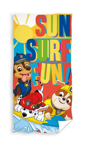 Ręcznik bawełna 140x70cm Psi Patrol Paw