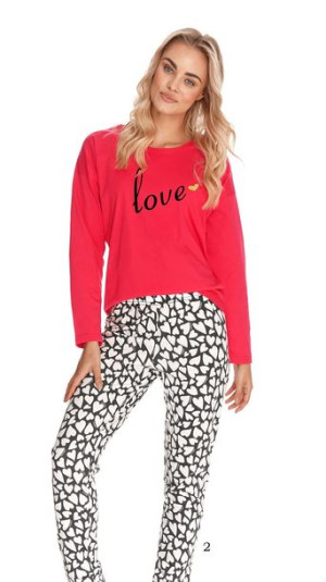 Taro Piżama Damska Długa Nicole 2572 S-xl