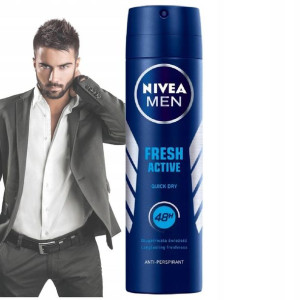 Nivea Men Dezodorant Antyperspirant Męski Spray