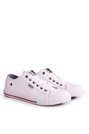Trampki Męskie Big Star Eko-skóra Białe DD174260 43