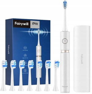 Fairywill Fw-P11 Szczoteczka Soniczna 8 Końcówek