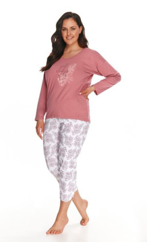 Taro Piżama Damska Długa Giorgia 2803 4xl-6xl