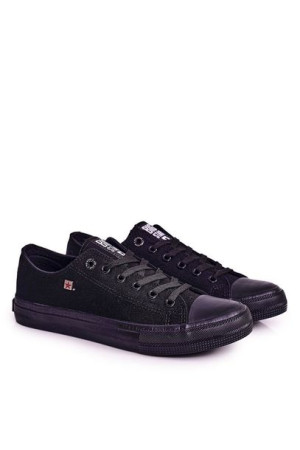 Trampki Męskie Niskie Big Star Czarne AA174009SS19 41