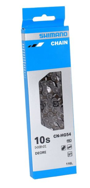 Łańcuch rowerowy Shimano Deore CN-HG54 10 rzędów 116 ogniw + pin