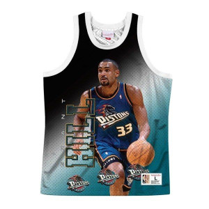 Koszulka Mitchell & Ness NBA Behind The Back Tank Detroit Pistons - Grant H