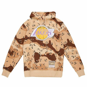 Bluza z kapturem Mitchell & Ness NBA Los Angeles Lakers Camo Reflective Hoo
