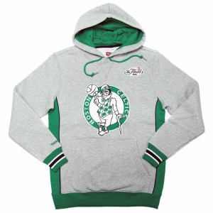 Bluza z kapturem Mitchell & Ness Pinnacle Heavyweight Fleece NBA Boston Cel