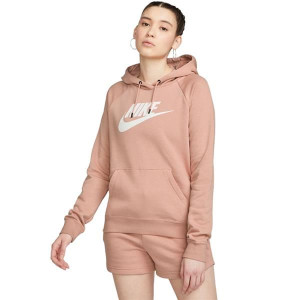 Bluza damska Nike Nsw Essential Hoodie Po brudny róż BV4126 609