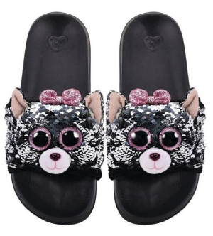 TY Fashion Kiki- Cekinowe Kapcie rozmiar S