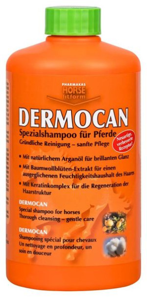 Pharmakas Horse Fitform Szampon dla konia Dermocan, oczyszczający, 500 ml