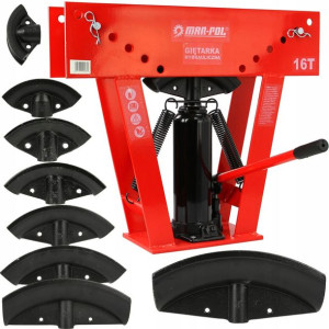 Giętarka Hydrauliczna Do Rur 16 Ton 8 Profili