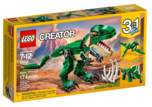 Lego Creator 3w1 POTĘŻNE DINOZAURY 31058